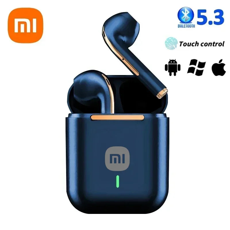 Fones de ouvido XIAOMI J18.  Touch control, Bluetooth, à prova d'água.